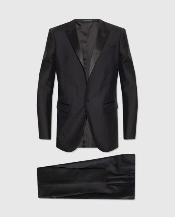 Black Wool Suit