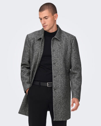 Grey Wool Coat